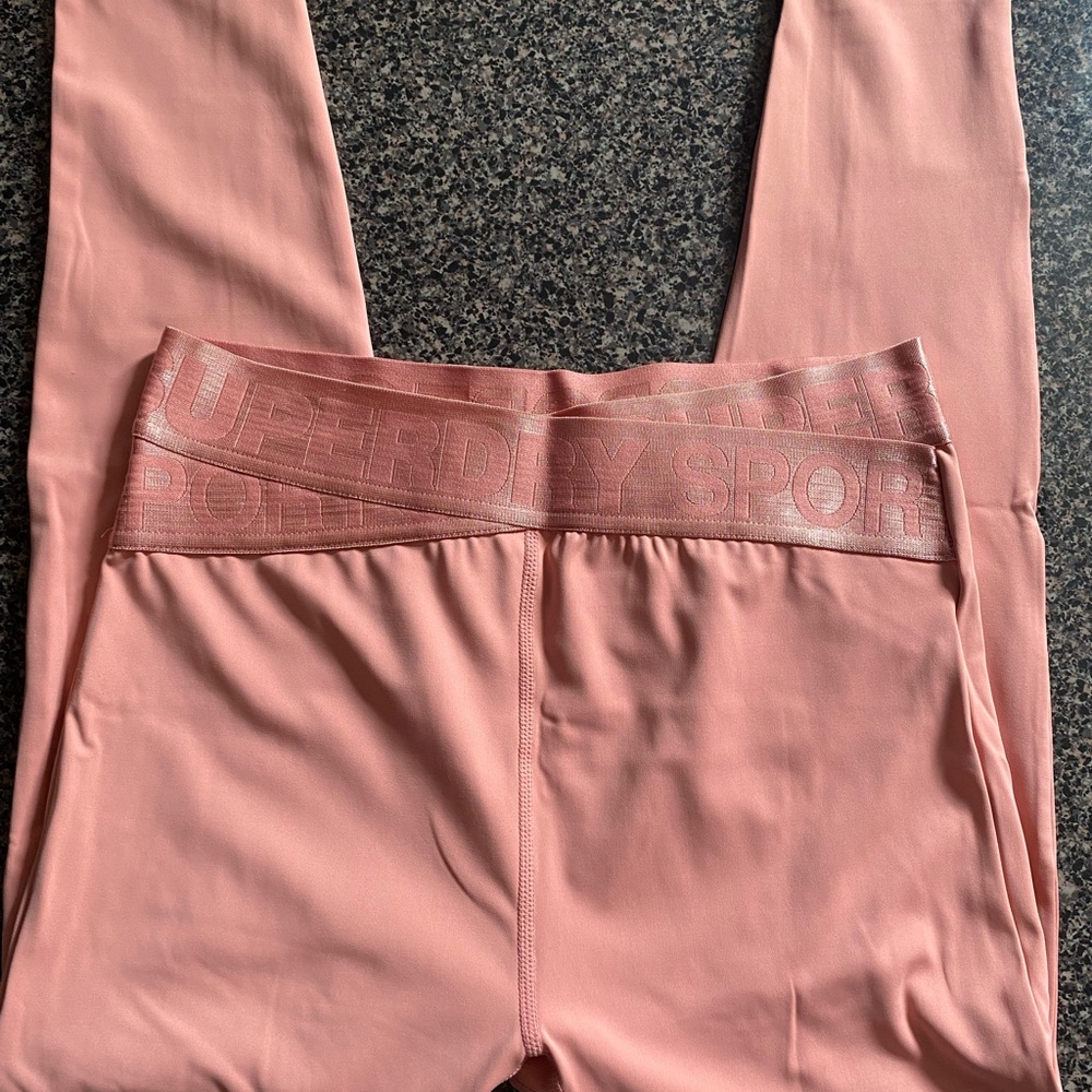 Superdry front criss cross leggings